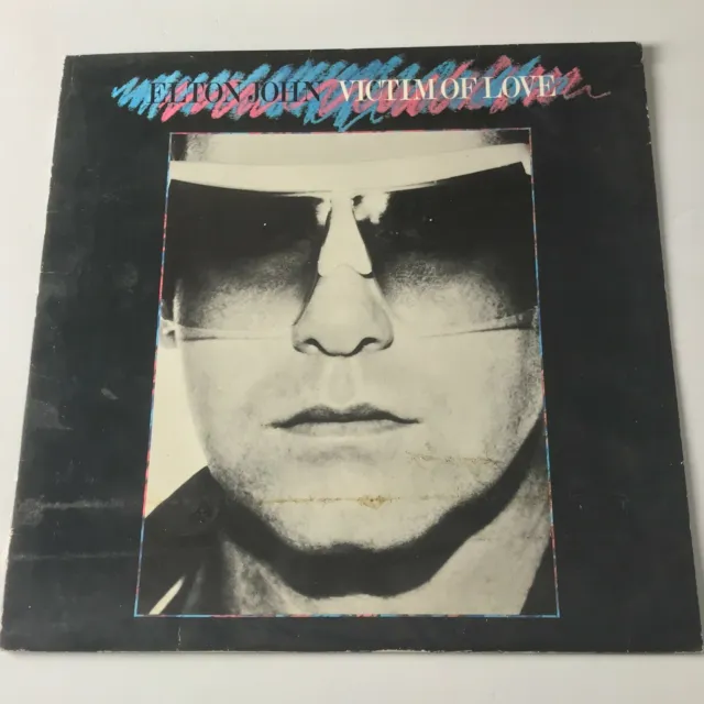 Elton John - Victim Of Love First Press LP Vinyl Record - HISPD 125