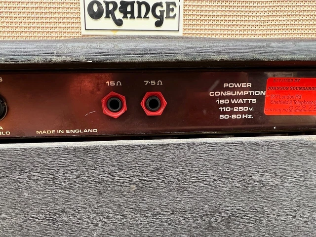 Vintage 1969 Selmer Treble N Bass 50 Hall Ventil Gitarrenverstärkerkopf *1960er Jahre* 10