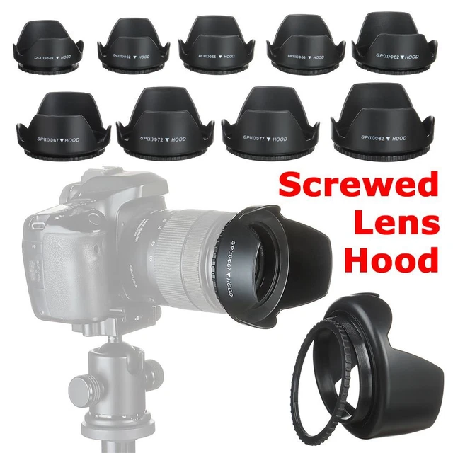 nikon lens sun shield