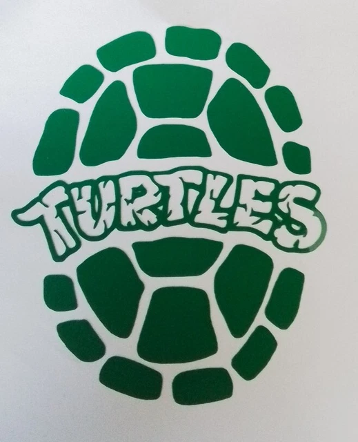 Teenage Mutant Ninja Turtles Cartoon Vinyl Sticker Decal Michaelangelo, 3x3.5!