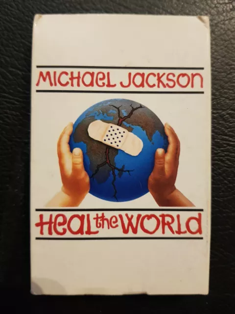 Michael Jackson Heal the world Cassette Single  K7 Audio Tape 1992