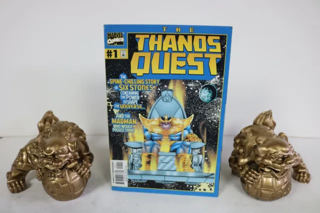 The Thanos Quest #1 Nm+ Scarce Collected 2000 Tpb Edition Infinity Gauntlet 🔥