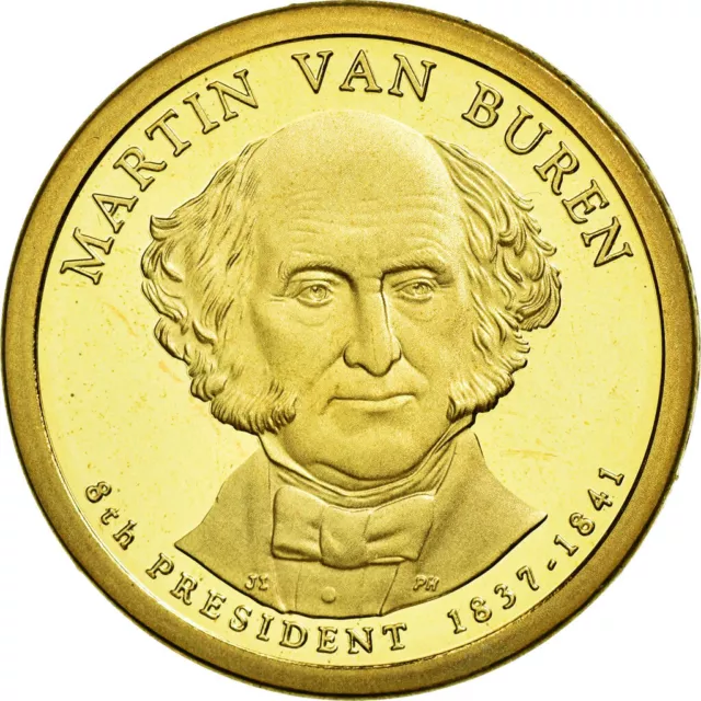 [#690109] Monnaie, États-Unis, Dollar, 2008, U.S. Mint, Martin Van Buren, SPL