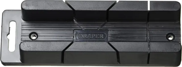 Draper Mini Mitre Block Box 200mm x 35mm x 50mm - 48677 - Wood Angle Cutting...