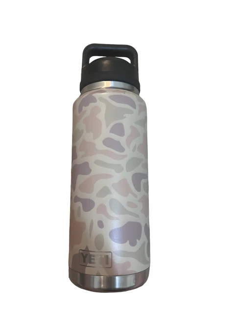 Yeti camo 36oz Water Bottle Retired Print Has Flaws