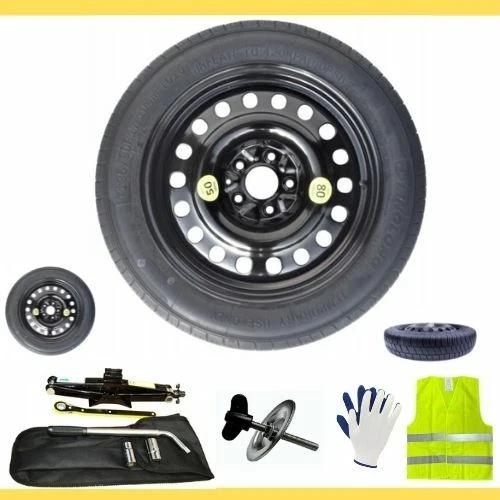 Roue De Secours Galette 15 Pouces Pour KIA Rio (2011-2025) Et Stonic - Kit Complet, Jante Acier