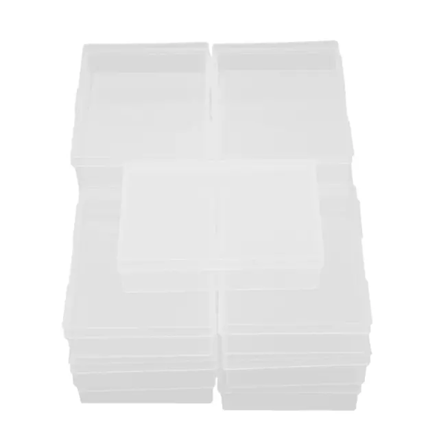 15 Pack Playing Card Box Trading Card Case Card Storage Organizer Clear5041