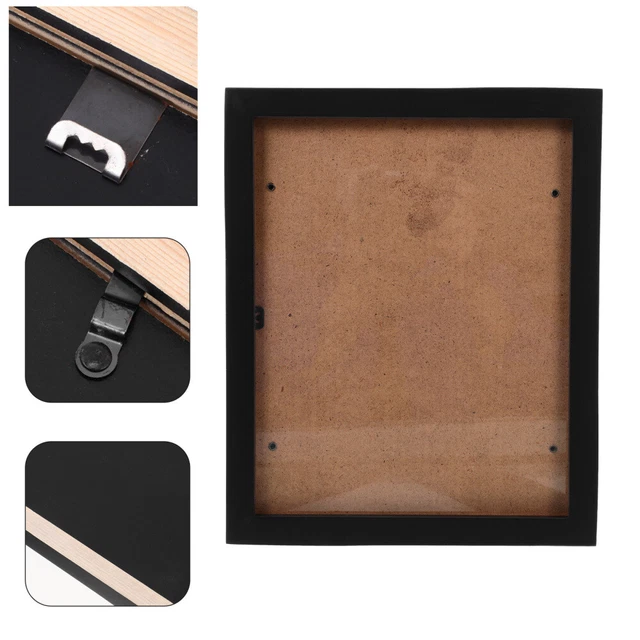 Cornici Foto A4 Con Passepartout - 3 Pack Nero Per Parete O Tavolo, Idee Regalo - Foto 2