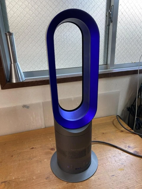 Dyson AM04 Blue Hot & Cool Heater Table Fan Control AC100V from Japan Free Ship