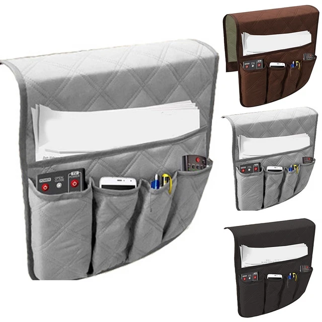 PRACTICAL ARMCHAIR TRAY Store Your Belongings Within Reach 5 Pockets