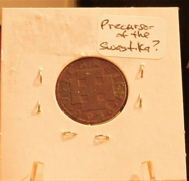 Austria 1926 2 Groschen Coin - Preview of the Swastika? KM # 2837 3