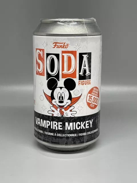 Funko POP Soda Vampire Mickey Mouse Chance For Chase LE 15000 Sealed Unopened