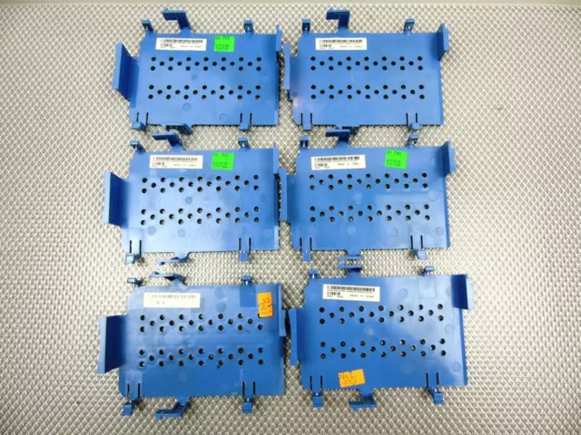 Lot of 6 - Dell OptiPlex 740 745 760 780 HDD Hard Drive Blue Caddy - XJ418 Lot of 6 - Dell OptiPlex 740 745 760 780 HDD Hard Drive Blue Caddy - XJ418