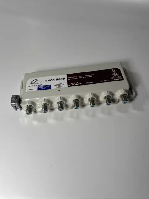 PPC EVOLUTION EVO1-5-U/P 5 Port Signal Splitter/Amplifier Large Ships Fast!!!