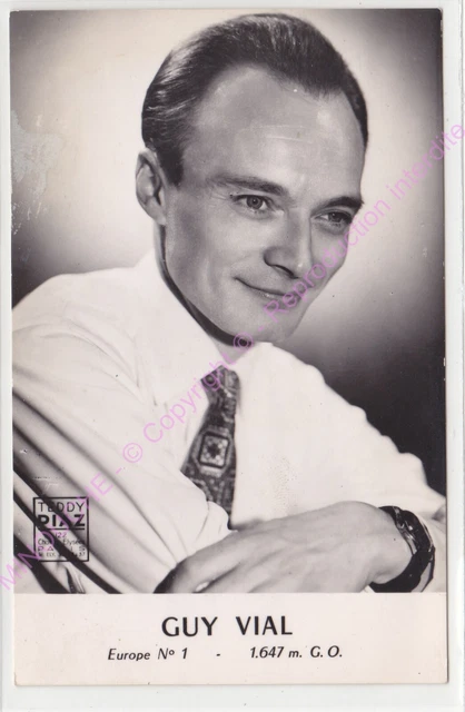 Cpsm RPPC Star Guy Vial Photo Teddy Piaz