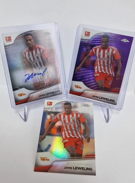 Topps Bundesliga Chrome 22/23  Jamie Leweling  1. FC Union Berlin