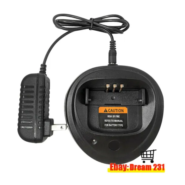 Rapid Charger Set For  CP150 CP200 CP200D PR400 WPLN4138 Walkie Talkie Radio