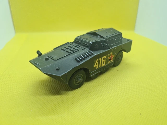 Solido BRDM-1 Militaire – Échelle 1/50, Métal, Vert, Neuf Avec Accessoires N°225 01/71