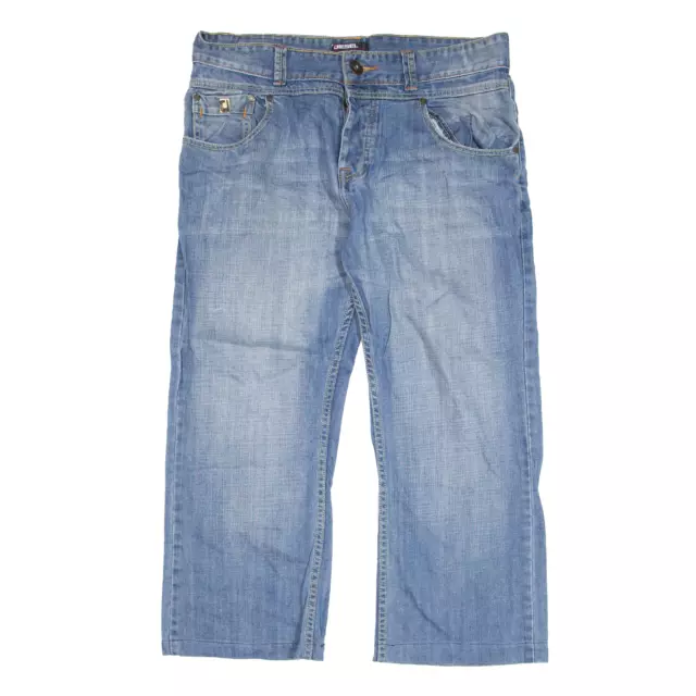 DIESEL Mens Hudson Jeans Blue Denim Relaxed Straight W36 L24