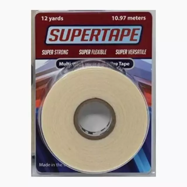 Supertape Súper Cinta No Fulgor Peluca Encaje Extensiones de Pelo 1" X 11m