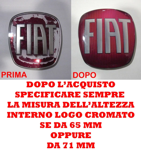Adhésif Badge Logo Fiat Freemont - Style Carbone Pour Capot Et Arrière - Neuf Générique