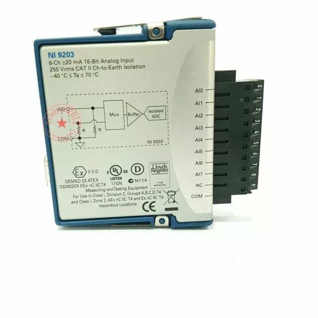 National Instruments NI 9203 cDAQ Modulo ingresso corrente analogico