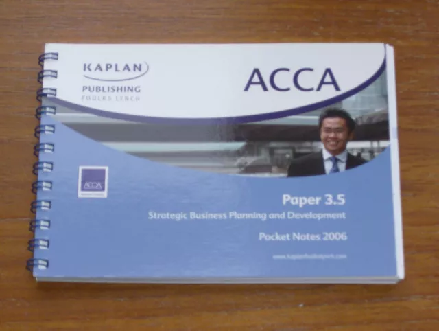 Kaplan ACCA Paper 3.5 Strategic Business Planning & Development 2006