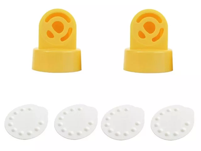 Valvesx2 and membranesx4 for Medela breastpumps. Replace Medela Valve & Membrane