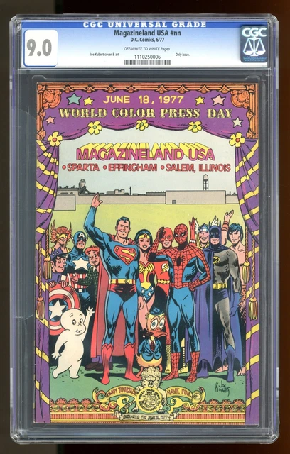 Magazineland #0 CGC 9.0 1977 1110250006