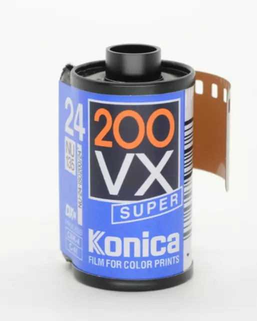 1 Roll - Konica VX 200 VX200 35mm Color Film - Expired - ISO 200 135