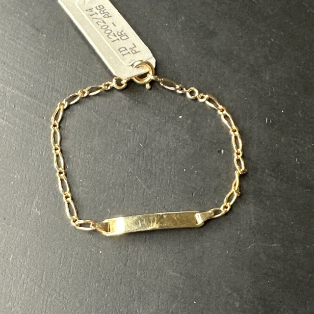 Bracelet Gourmette Plaqué Or 18k – Vintage Et Élégant