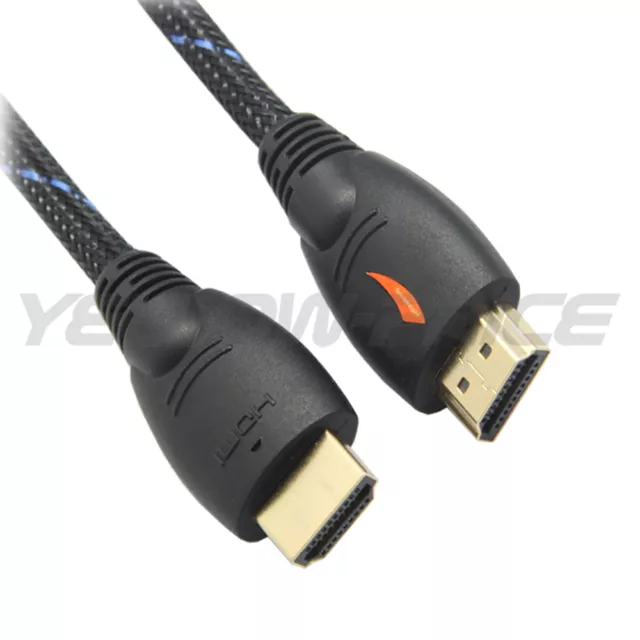 3M HDMI Cable 1.4 3D High Speed with Ethernet HEC Full HD 1080p Gold Plated 10ft