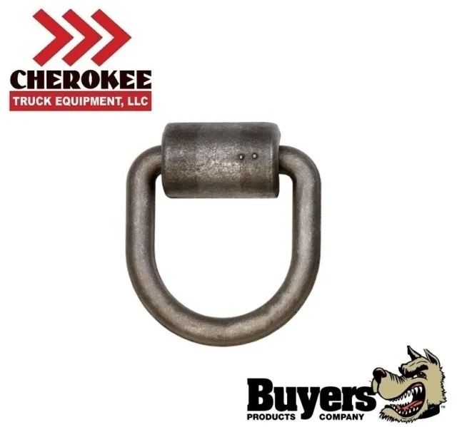 Buyers Products B38IW, 1/2" Forged D-Ring w Weld-On Mounting Bracket