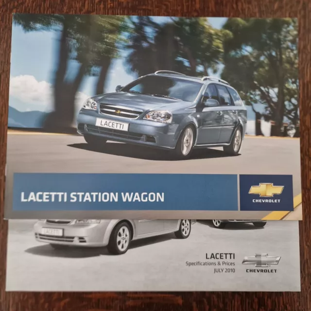Chevrolet Lacetti sales brochure 2010 specifications, review, manual, mpg