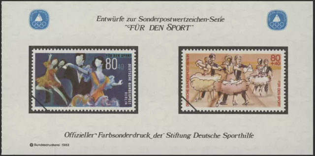 Sporthilfe Sonderdruck aus Berlin-MH Tanzen 1983