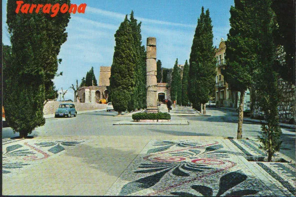 Postal Tarragona Via Imperio Costa Dorada Cataluña Postcard Postkarte    Cc01904