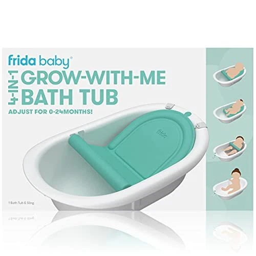Baby 4-in-1 Bath Tub| Transforms Infant Bathtub to Toddler Bath Seat