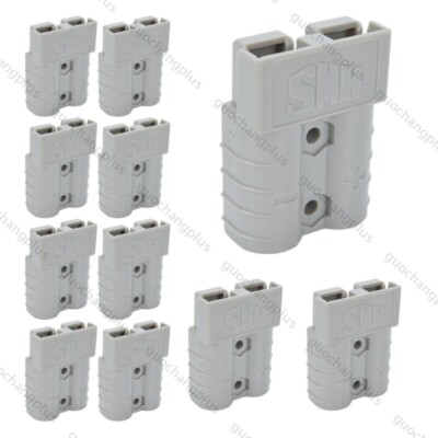 Anderson Connettore grigio 50A bipolare presa spina per batteria muletto Anderson 600V 