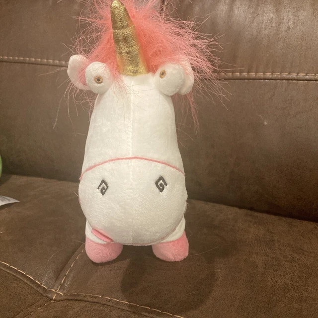 Despicable Me Minion Made 11" Fluffy Unicorn Universal Plush Toy Factory Used Despicable Me Minion Made 11" Fluffy Unicorn Universal Plush Toy Factory Used