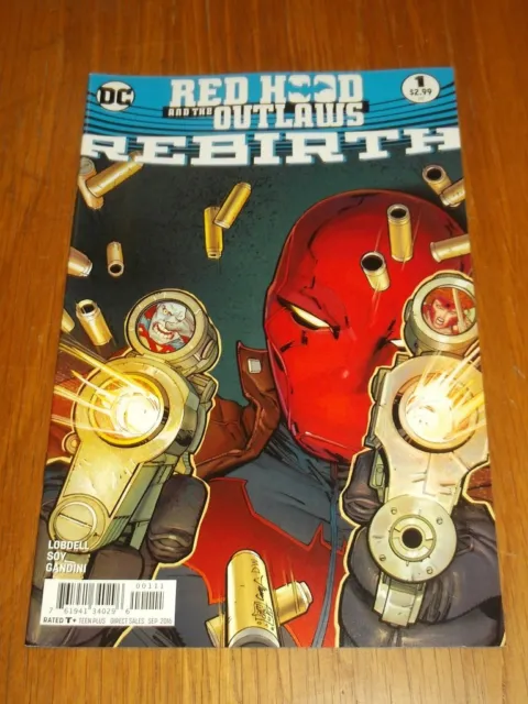 Red Hood And The Outlaws Rebirth #1 Dc Comics September 2016 Nm (9.4)