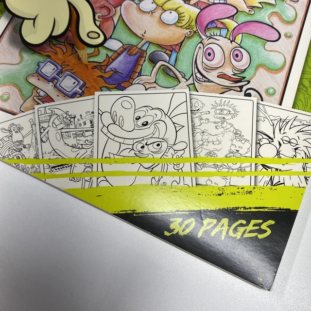 NICKELODEON 90S RUGRATS Hey Arnold Catdog Crayola Art With Edge