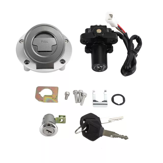 Ignition Switch Lock & Fuel Gas Cap Key Set For Yamaha YZF R1 04-14 R6 MT-01 AU