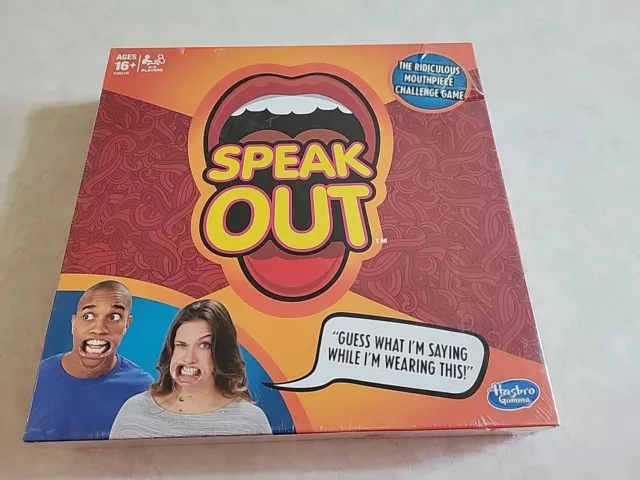 Speak Out The Ridiculous Mouthpiece Challenge Game New and Sealed