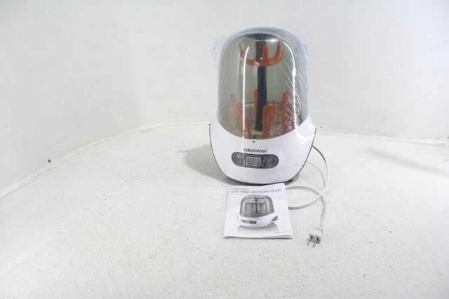 Baby Brezza BRZ0098 Baby Bottle Cleaner Dryer Machine Electric Steam Universal
