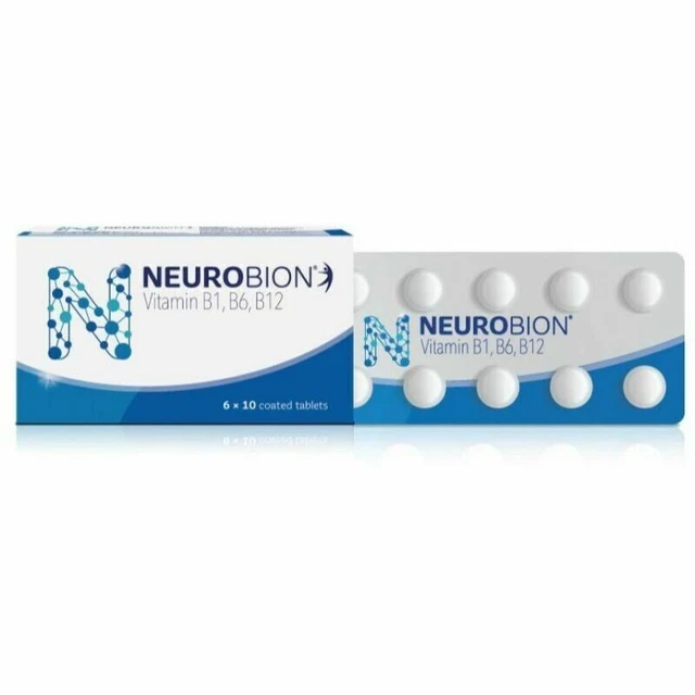 NEUROBION VITAMIN B Complex B1, B6, B12 for Nerve Relief & Numbness 60