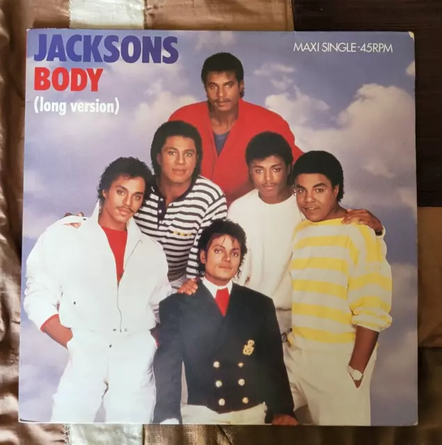 Rare Maxi 45T - Jacksons (Michael Jackson) – Body (Long Version)  EU 1984