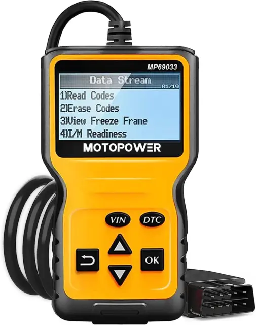 MOTOPOWER Scanner Universal Car Engine Fault Code Reader, Scan Tool for All Prot