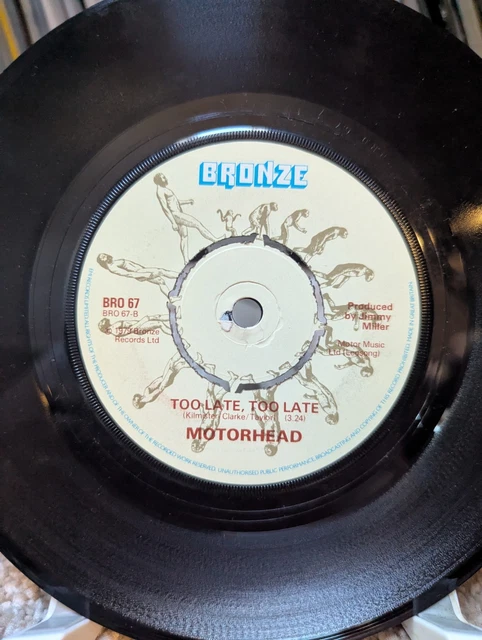 英12” Motorhead Overkill / Too Late, Too Late 12BRO67 BRONZE /00250 Motorhead - Overkill - Amazon.com Music