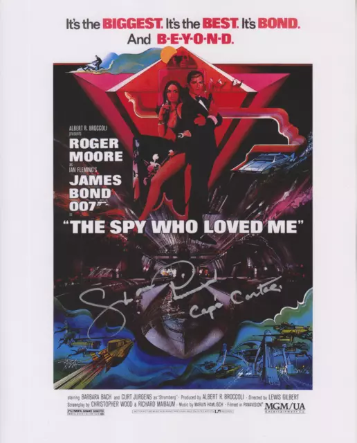 Shane Rimmer Signed James Bond The Spy Who Loved Me Photograph