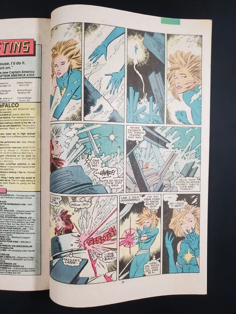 The Uncanny X-men #221 Newsstand Edition Marvel 1st app. of Mr Sinister 11